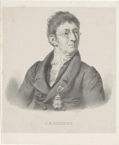 Portret van J.D. Janssen