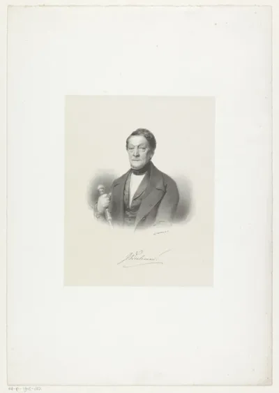 Portret van J. Deeleman