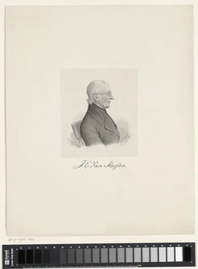 Portret van J.E. van Iterson