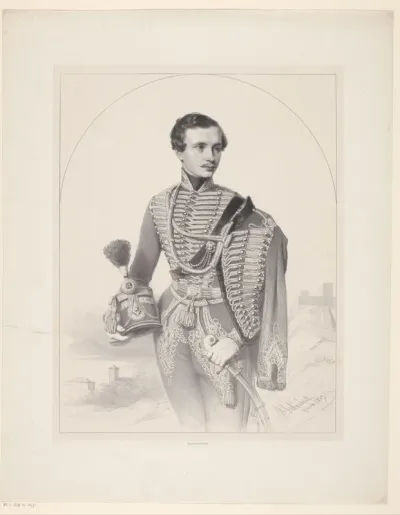 Portret van J.F.C.F. de Hemricourt de Grunne