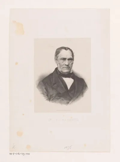 Portret van J.F.J. Baerken