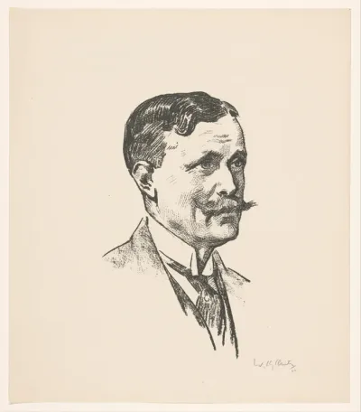 Portret van J.G. Moojen
