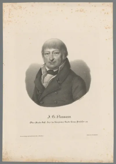 Portret van J.G. Naumann