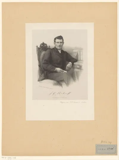 Portret van J.G. Verhoeff