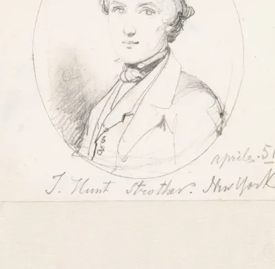 Portret van J. Hunt Strother
