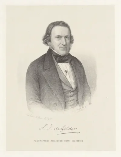 Portret van J.J. de Gelder