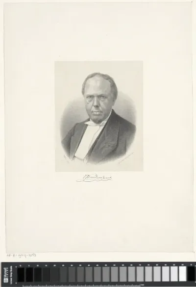Portret van J. K. van den Broek