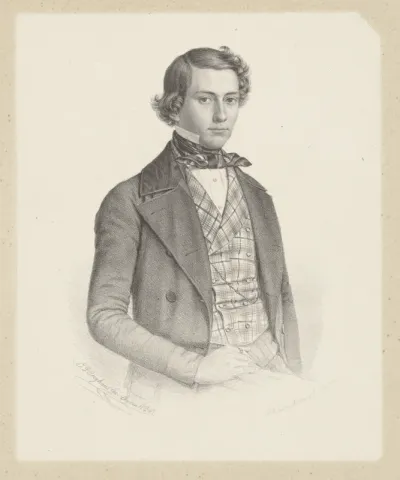 Portret van J. Kar. Hummel