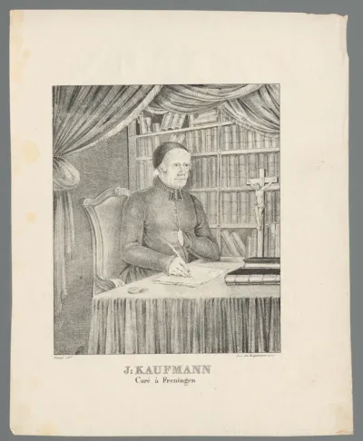 Portret van J. Kaufmann