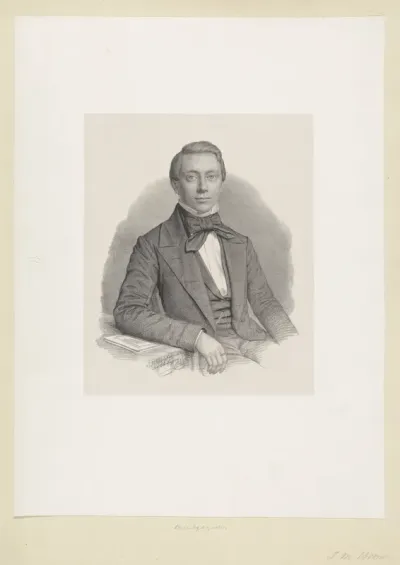 Portret van J. M. Boom