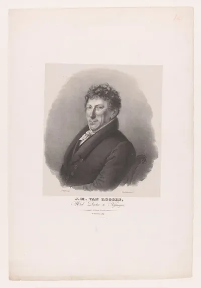 Portret van J.M. van Roggen