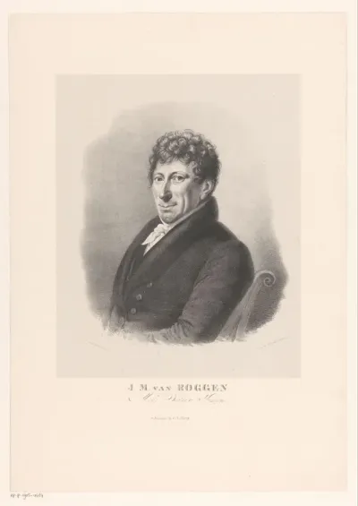 Portret van J.M. van Roggen