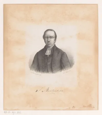 Portret van J. Muntendam