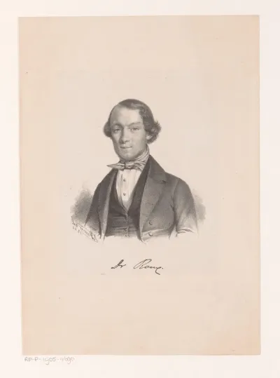 Portret van J.P. Roux