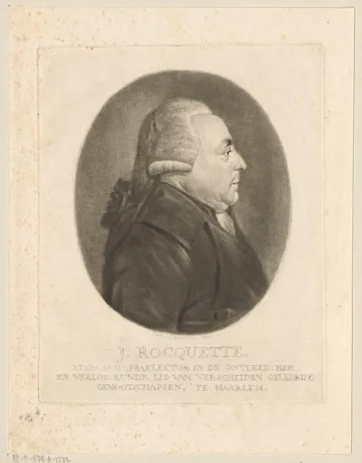 Portret van J. Rocquette