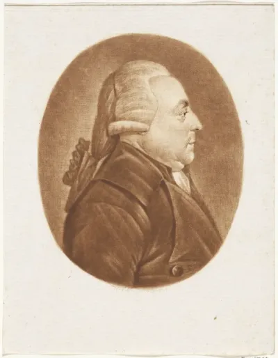Portret van J. Roquette, arts te Haarlem