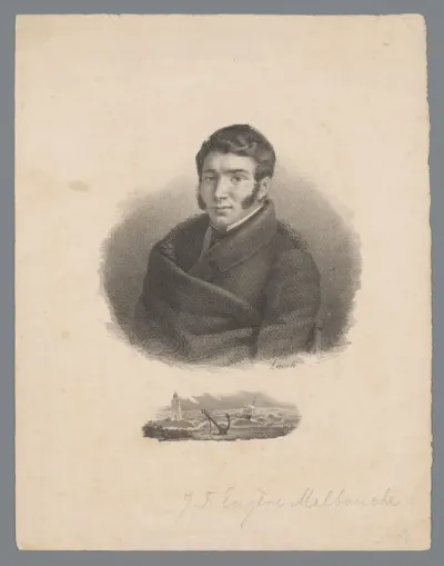 Portret van J.T. Eugène Malbouche