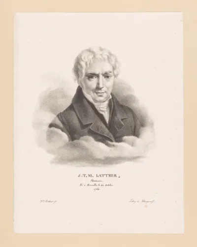 Portret van J.T.M. Latteur
