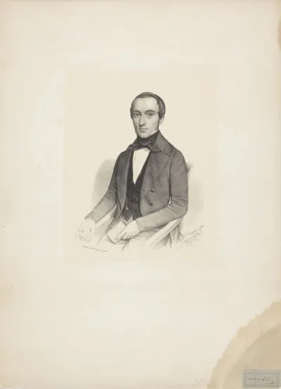 Portret van J. van den Broek