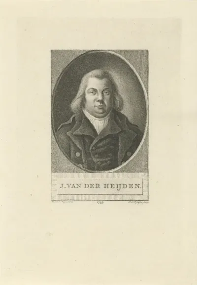 Portret van J. van der Heijden