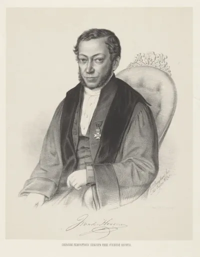 Portret van J. van der Hoeven