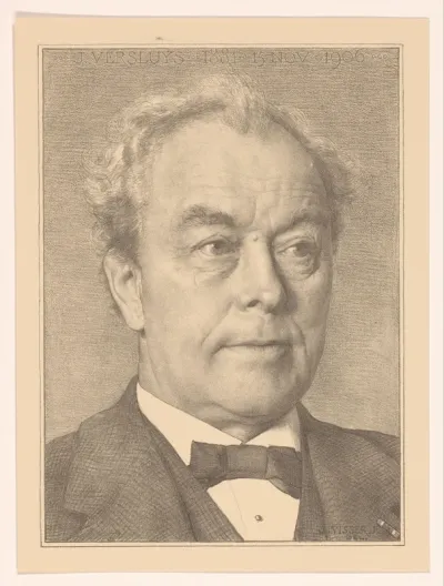 Portret van J. Versluys