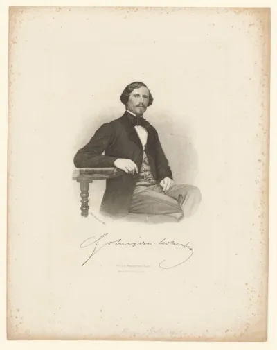 Portret van J. von Meycon-Hohenberg