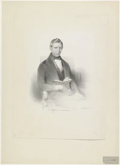 Portret van J.W.C. van Steeden