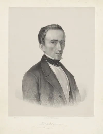 Portret van J. W. S. von Baumhauer