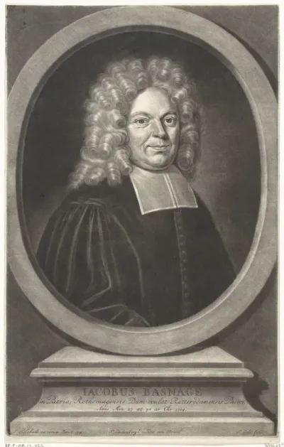 Portret van Jacob Basnage