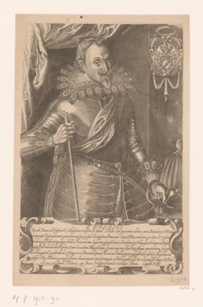 Portret van Jacob Baur von Eiseneck