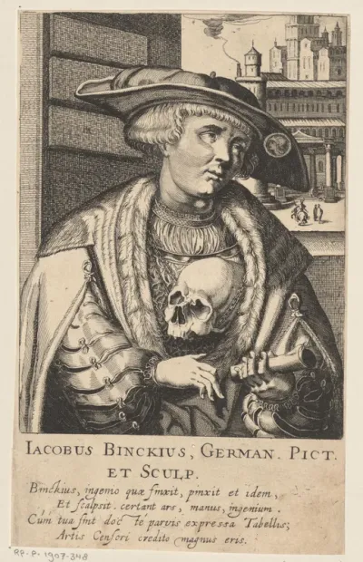 Portret van Jacob Binck