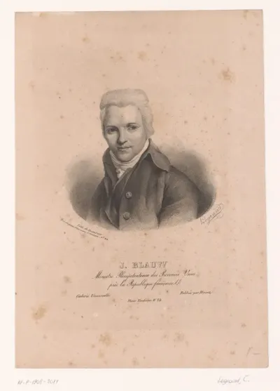 Portret van Jacob Blauw