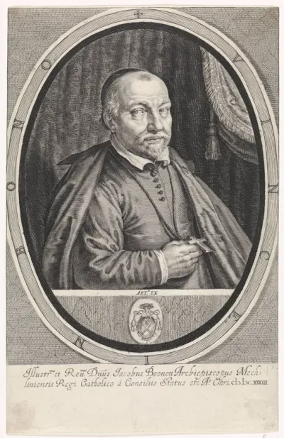 Portret van Jacob Boonen