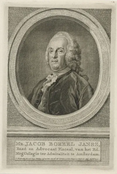 Portret van Jacob Boreel