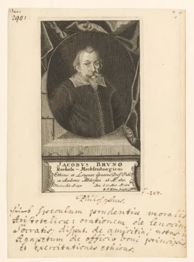 Portret van Jacob Bruno