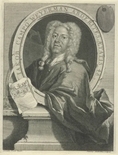 Portret van Jacob Campo Weyerman