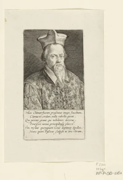 Portret van Jacob Chimarrhaeus