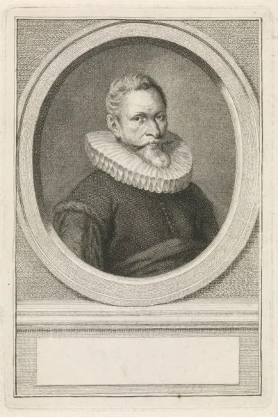 Portret van Jacob Cornelisz Banjaert, genaamd Van Neck