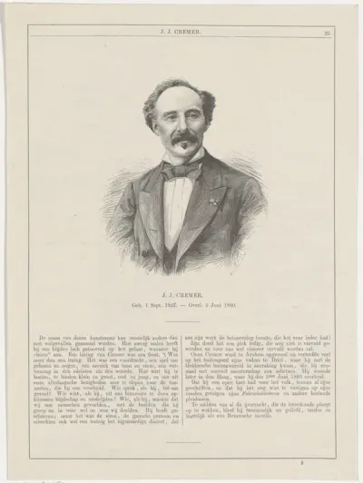 Portret van Jacob Cremer