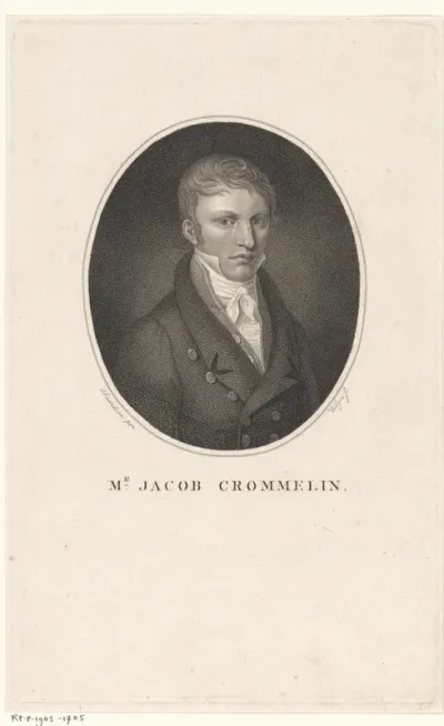 Portret van Jacob Crommelin
