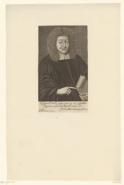 Portret van Jacob Daniel Ernst