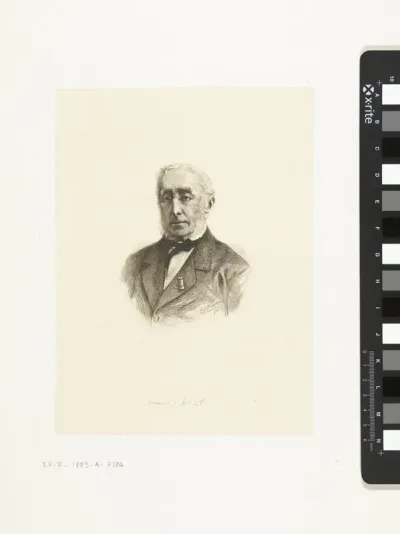 Portret van Jacob de Vos Jacobszoon