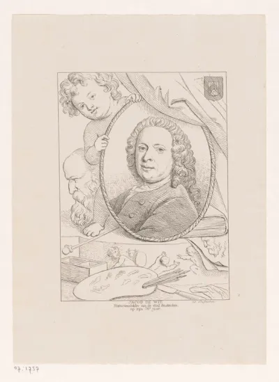 Portret van Jacob de Wit
