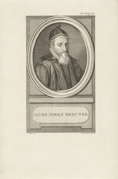 Portret van Jacob Dirksz. Brouwer