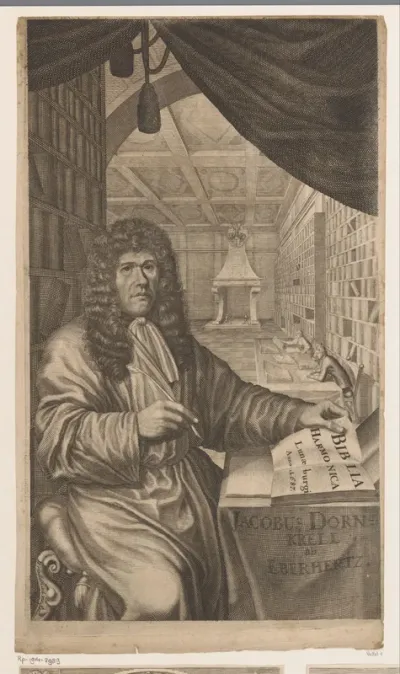 Portret van Jacob Dornkrell ab Eberhertz
