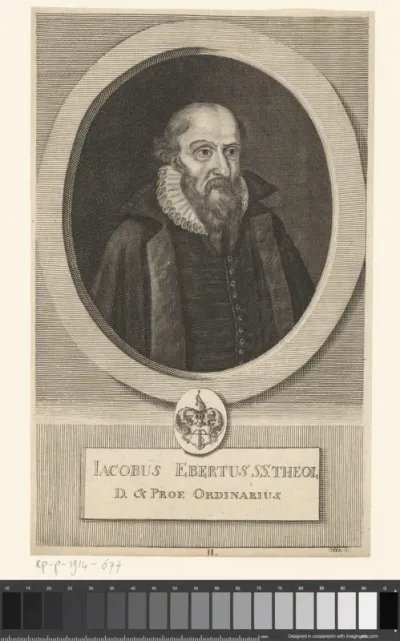 Portret van Jacob Ebert