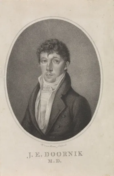 Portret van Jacob Elisa Doornik