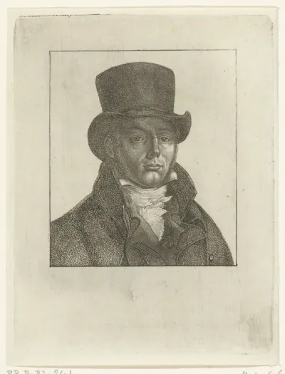 Portret van Jacob Ernst Marcus