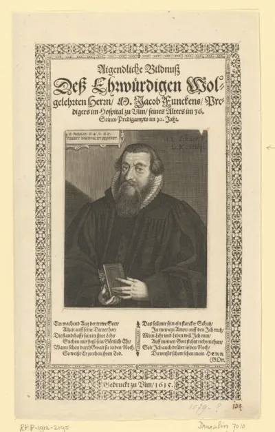 Portret van Jacob Funck
